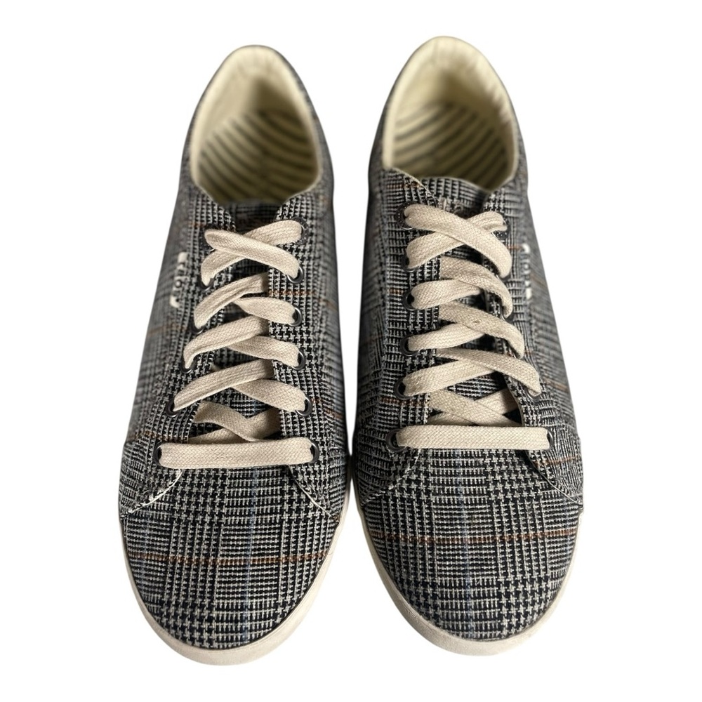Taos Women’s Star Black Plaid Lace Canvas Comfort Sneakers Size-10 wide - Picture 9 of 9